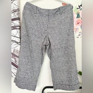 Lane Bryant Charcoal Textured Pants